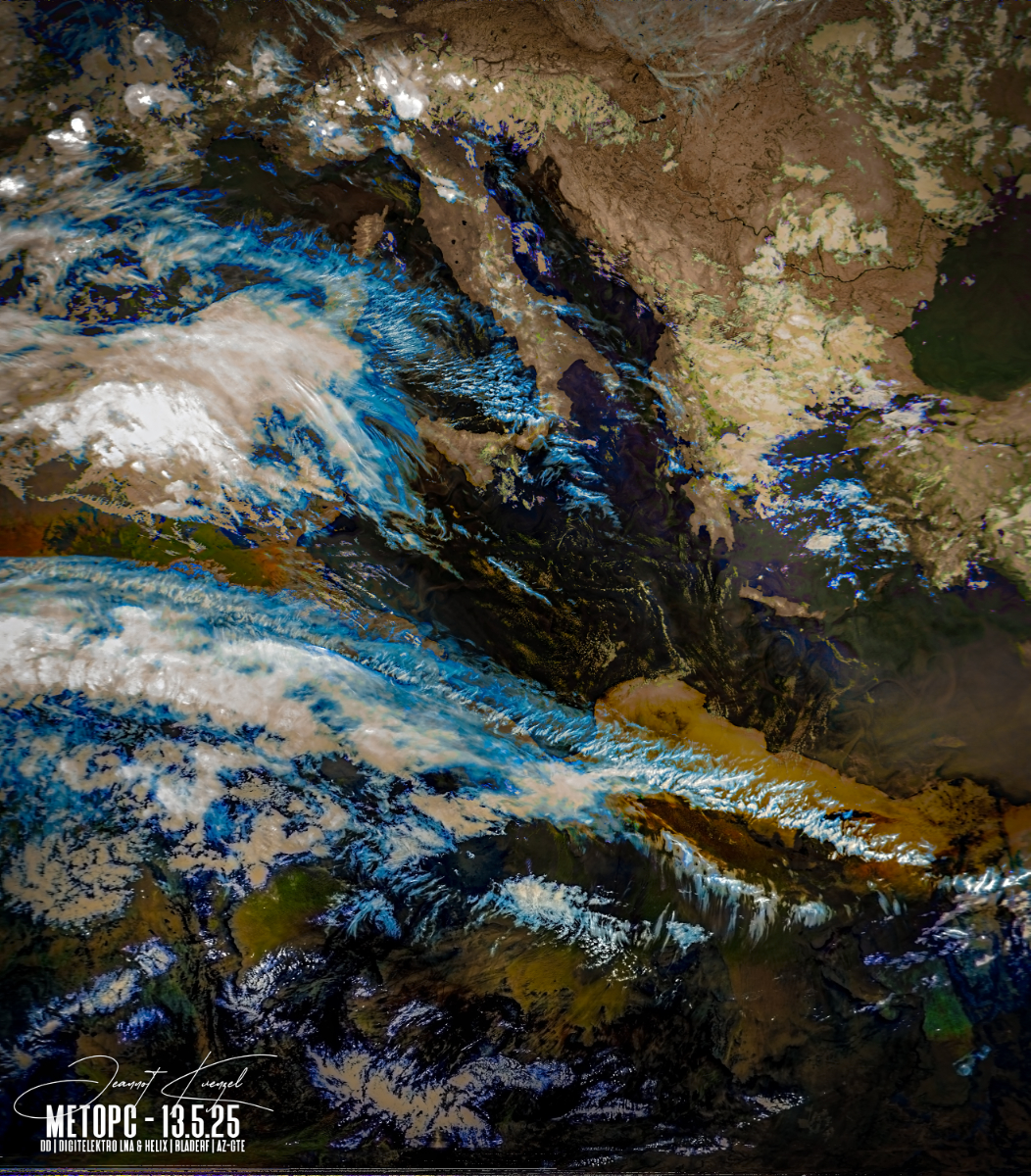 5.25 MetOpC avhrr 3 AVHRR 3b45 IR False Color